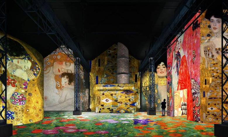 Simulation Klimt et Schiele. La Sécession à Vienne – Atelier des Lumières